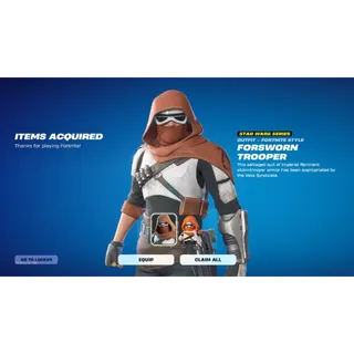FORTNITE | FORSWORN TROOPER SKIN - GLOBAL EPICGAMES