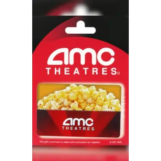 50.00$ AMC THEATRES GIFTCARD ⚡INSTANT DELIVERY⚡