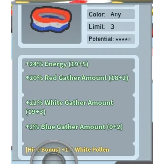 BEE SWARM SIMULATOR - SWEATBAND BEE EQUIP