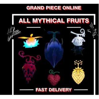 Grand Piece Online - All Mythical Fruit (OLD)