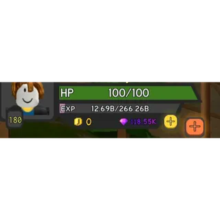  Dungeon Quest Reborn | Lvl 180 | Clean Unverifed | Instant Delivery