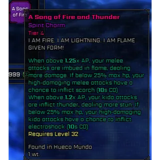 VV: Ultimatum - A Song of Fire and Thunder