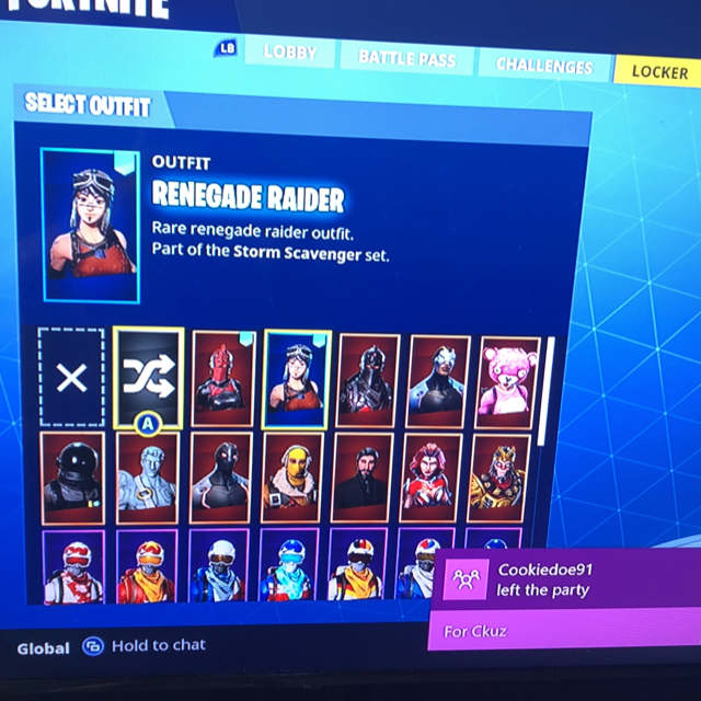 Bundle Renegade Raider Account Xbox One Pc In Game Items Gameflip