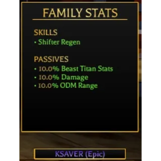 AOTR | Ksaver Family