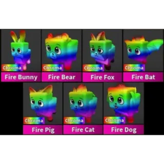 MM2 Chroma Pet Set