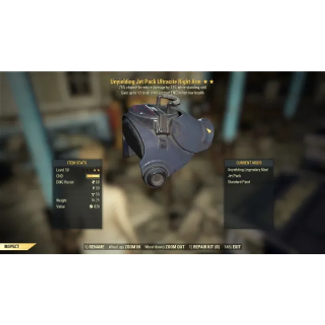 Ultracite: Unyielding The sentry [Reflected projectile] - Fallout 76 ...