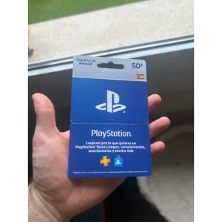 €50.00 EUR PlayStation Store
