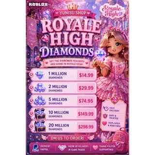 ROYALE HIGH 1M DIAMONDS