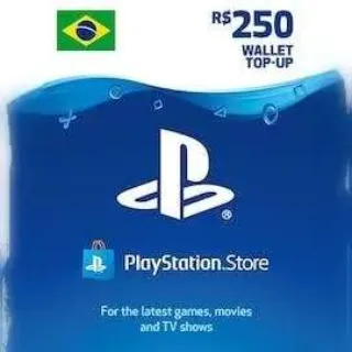 R$250,00 PlayStation Store