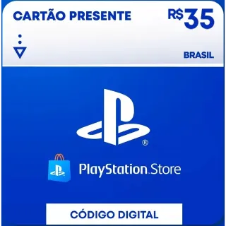 R$35.00 PlayStation Store