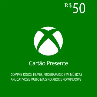 R$50.00 Xbox Gift Card