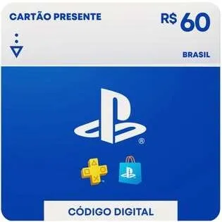 R$60,00 PlayStation Store