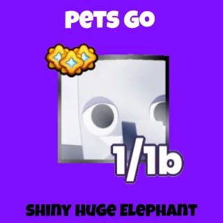 Pets Go shiny Huge Elephant 