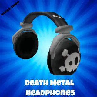 Limited item|(DMHP) Death Metal Headphones
