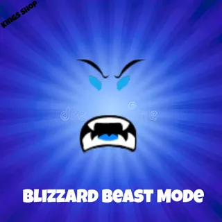Limited item|(BBM) Blizzard Beast Mode