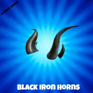 Limited item|(BIH) Black Iron Horns