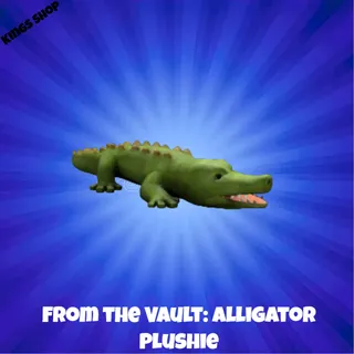 Limited item|(Alligator) From the Vault: Alligator Plushie