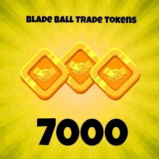 Blade ball 7000 trade tokens