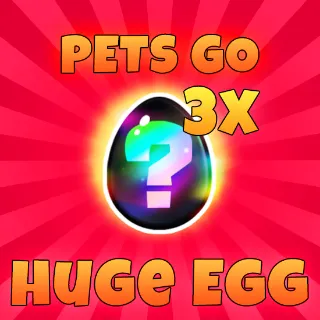 Pets Go 3 Huge Eggs