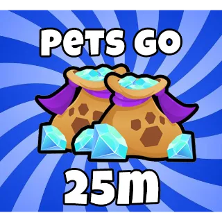 Pets Go 25 million gems 