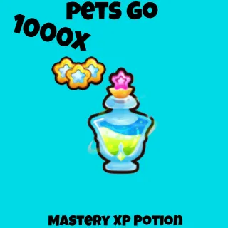 Pets Go 1000 Mastery XP potion