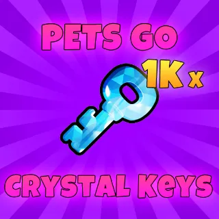 Pets Go 1000 Crystal Keys