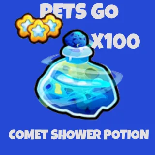 pets go x100 comet shower potions