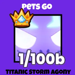 Pets Go Titanic Storm Agony