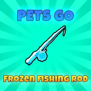 Pets Go Frozen fishing rod