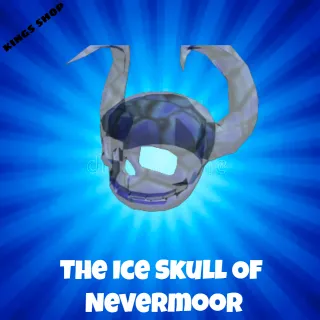 Limited item|(ICE SKULL) The Ice Skull Of Nevermoor