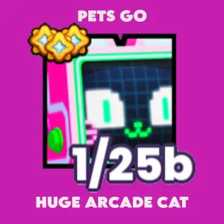 HUGE ARCADE CAT - PETS GO