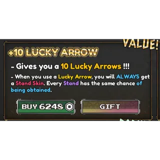 Bizarre Lineage +10 lucky arrow