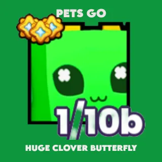 HUGE CLOVER BUTTERFLY (PETS GO)