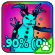 Tap Simulator Rainbow Evil Snowman