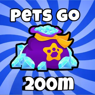 Pets Go 200 Million gems 