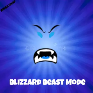 Limited item|(BBM) Blizzard Beast Mode (buyer is adding)