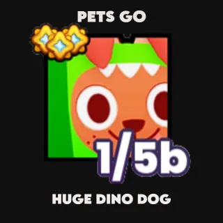 HUGE DINO DOG (PETS GO)