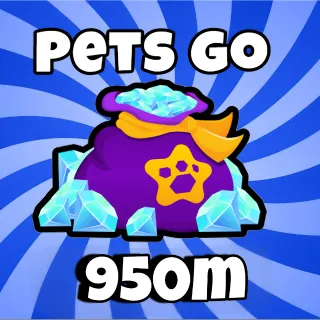 Pets Go 950 Million gems 