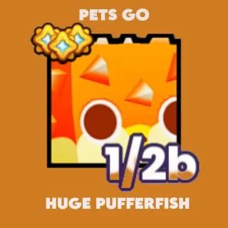 huge pufferfish - pets go