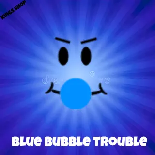 Limited item|(BBT) Blue Bubble Trouble