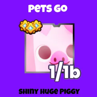 Pets Go shiny Huge Piggy