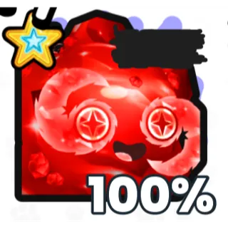 Ruby Nebula Star 100% Pets Universe