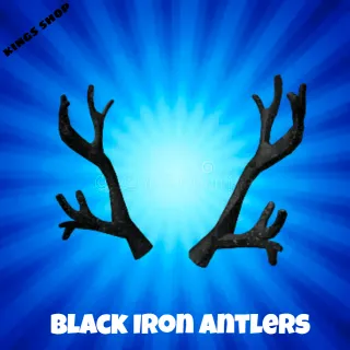Limited item|(BIA) Black Iron Antlers