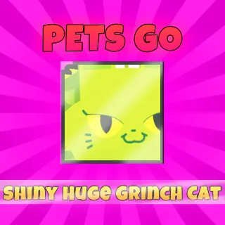 Pets Go shiny Huge Grinch cat (limited)