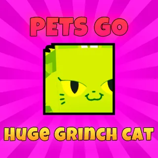 Pets Go Huge Grinch cat (limited)