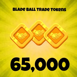 Blade ball 65000 trade tokens