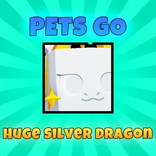 Pets Go Huge Silver Dragon (limited)