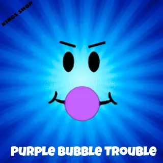 Limited item|(PBT) Purple Bubble Trouble