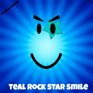 Limited item|(TRSS) Teal Rock Star Smile 