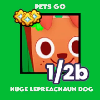 *new* huge leprechaun dog